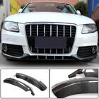 Audi A4 B8 2007–2015 Sprednji lip odbijača Flap (za Base 2007-2011, karbon) fotografija 1
