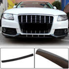Audi A4 B8 2007–2015 Sredinski lip sprednjega odbijača (za Base 2007-2011, karbon) fotografija 1