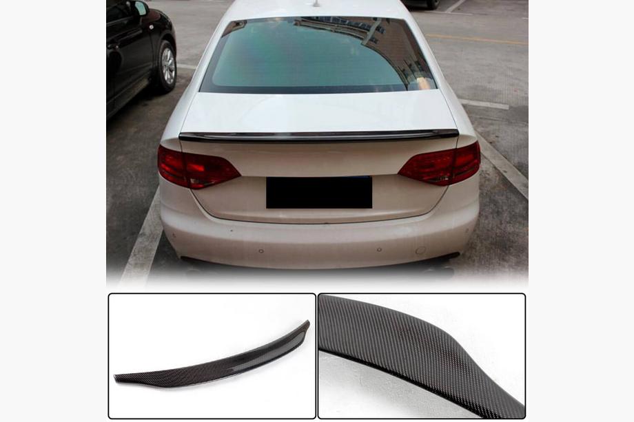 Audi A4 B8 2007–2015 Spojler V1 (za Base 2007-2011, karbon) Image