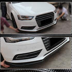Audi A4 B8 2007–2015 Lip spojler za sprednji odbijač Lip (za Base 2011-2015, karbon) fotografija 3