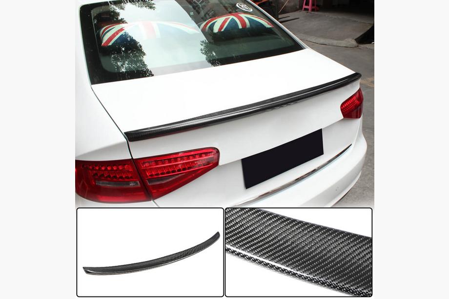 Audi A4 B8 2007–2015 Spojler V2 (za Base 2011-2015, karbon) Image