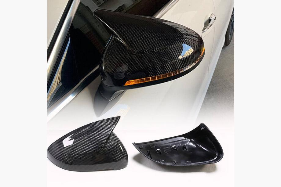 Audi A4 B9 2015–2024 Pokrovi ogledal Replacement Style (Carbon) V2 Fotografija 1