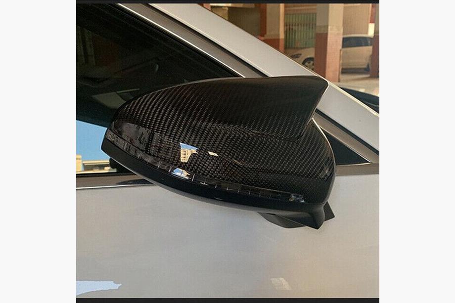Audi A4 B9 2015–2024 Pokrovi ogledal Replacement Style (Carbon) V2 Fotografija 3
