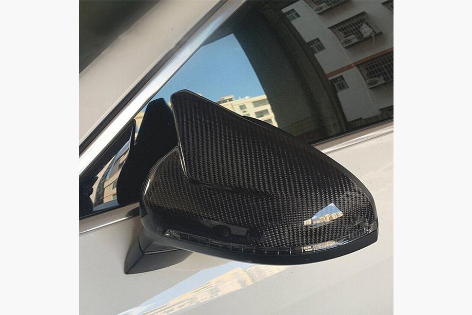 Audi A4 B9 2015–2024 Pokrovi ogledal Replacement Style (Carbon) V2 Fotografija 4
