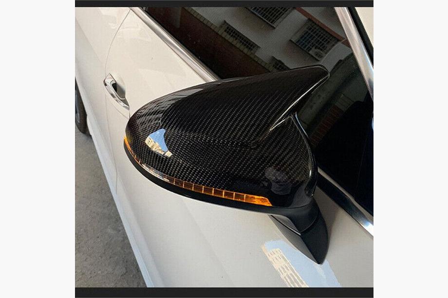 Audi A4 B9 2015–2024 Pokrovi ogledal Replacement Style (Carbon) V2 Fotografija 5