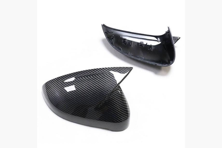 Audi A4 B9 2015–2024 Pokrovi ogledal Replacement Style (Carbon) V2 Fotografija 6