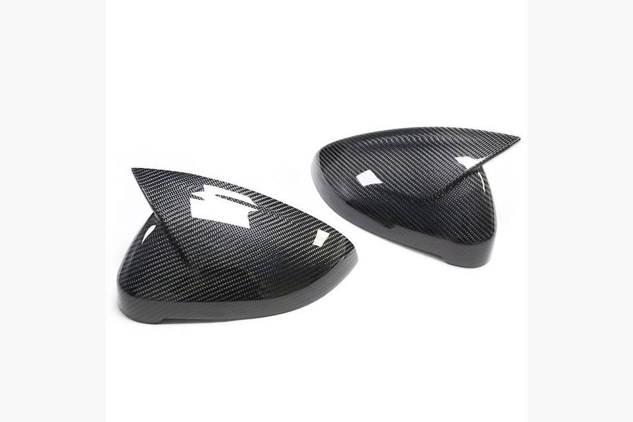 Audi A4 B9 2015–2024 Pokrovi ogledal Replacement Style (Carbon) V2 Fotografija 7