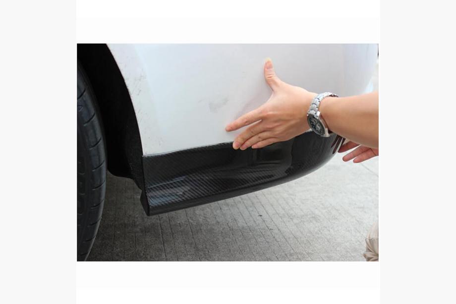 Audi A4 B8 2007–2015 Nastavki za zadnji odbijač Flap (za Base 2011-2015, plastika) Fotografija 3