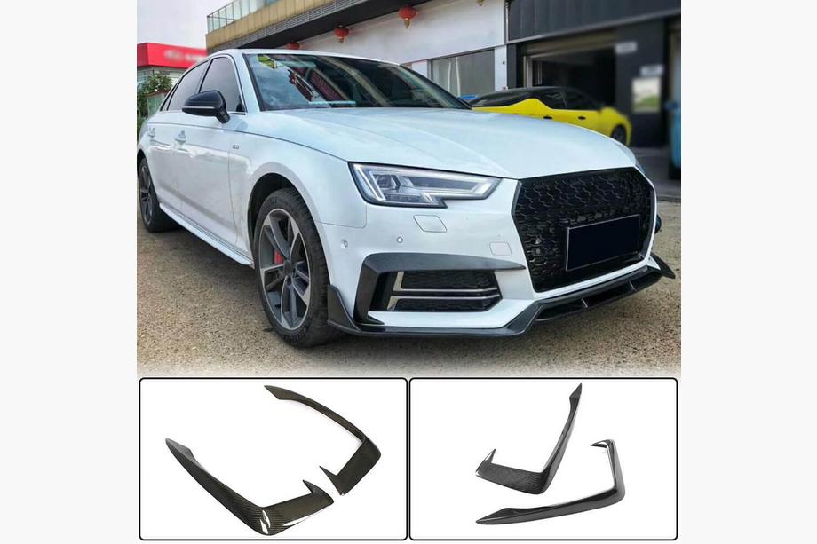 Audi A4 B9 2015–2024 Obrobe meglenk V2 (za S-Line Sedan 2015-2019, karbon) Image