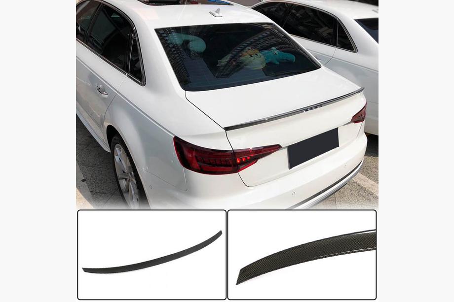 Audi A4 B9 2015–2024 Spojler V7 (za Sedan, karbon) Image