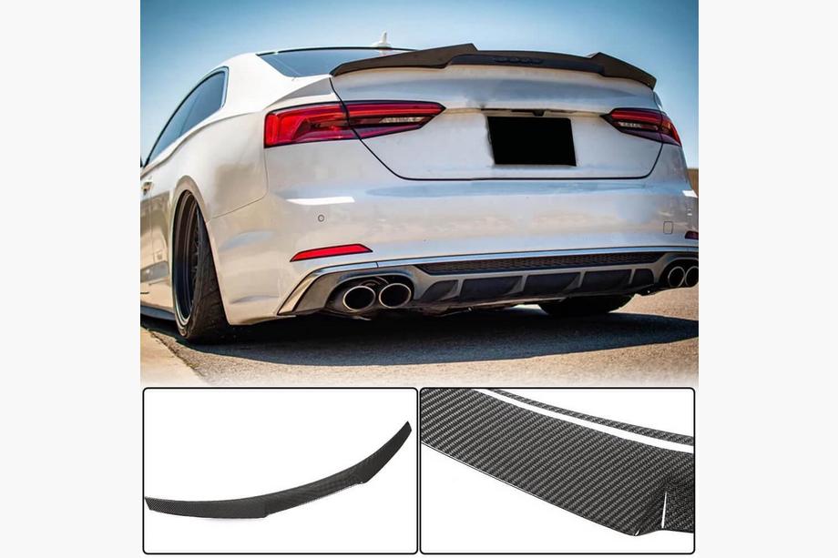 Audi A5 2016–2025 Spojler V6 (za kupe, karbon) Image