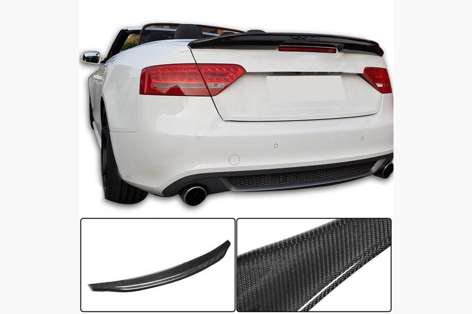 Audi A5 2007–2015 Spojler V2 (Kabriolet, karbon) Fotografija 1