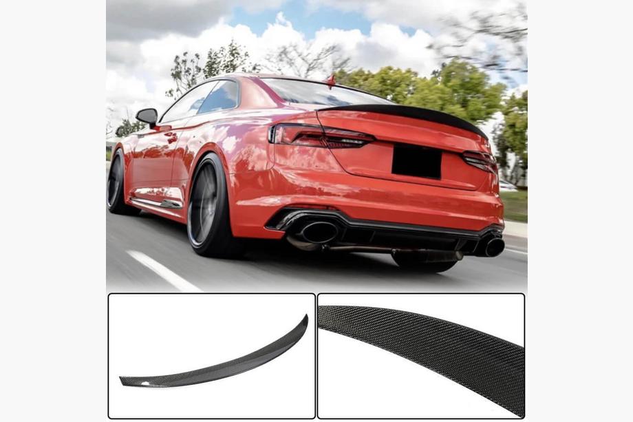 Audi A5 2016–2025 Spojler V5 (za kupe, karbon) Image