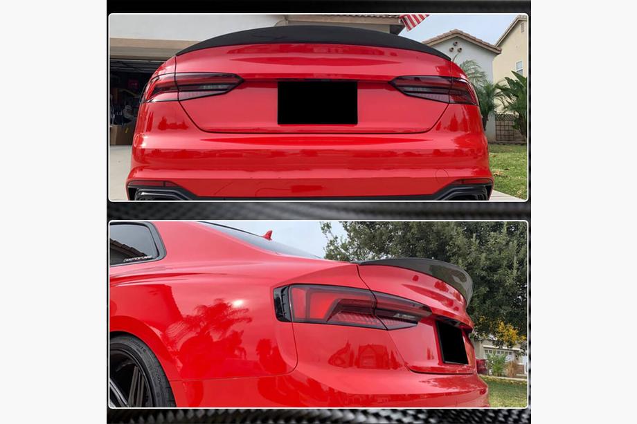 Audi A5 2016–2025 Spojler V4 (za kupe, plastika) Image