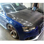 Audi A5 2007–2015 Pokrov motorja (2012-2015, karbon) fotografija 2