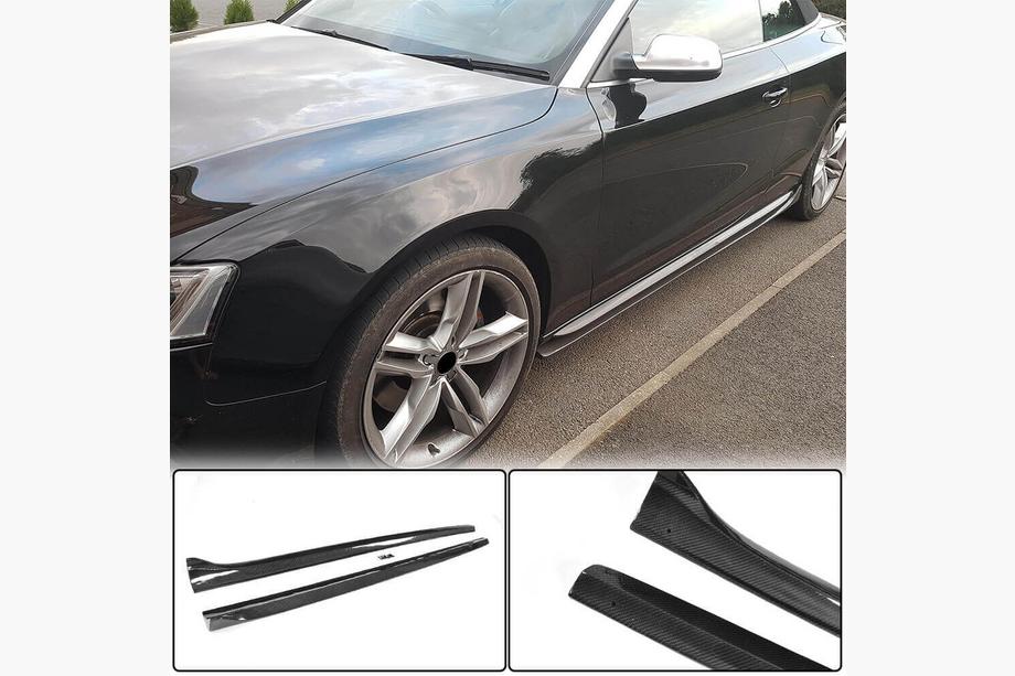 Audi A5 2007–2015 Stranski pragovi (Kupe/Kabriolet, karbon) Image