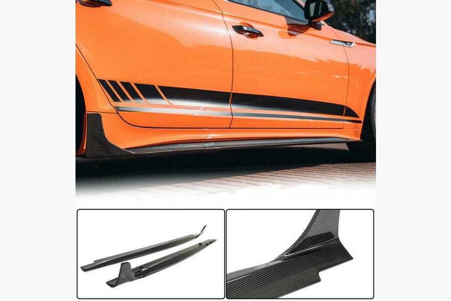 Audi A5 2016–2025 Stranski pragovi 2021-2025 V1 (za Sportback, karbon) Image