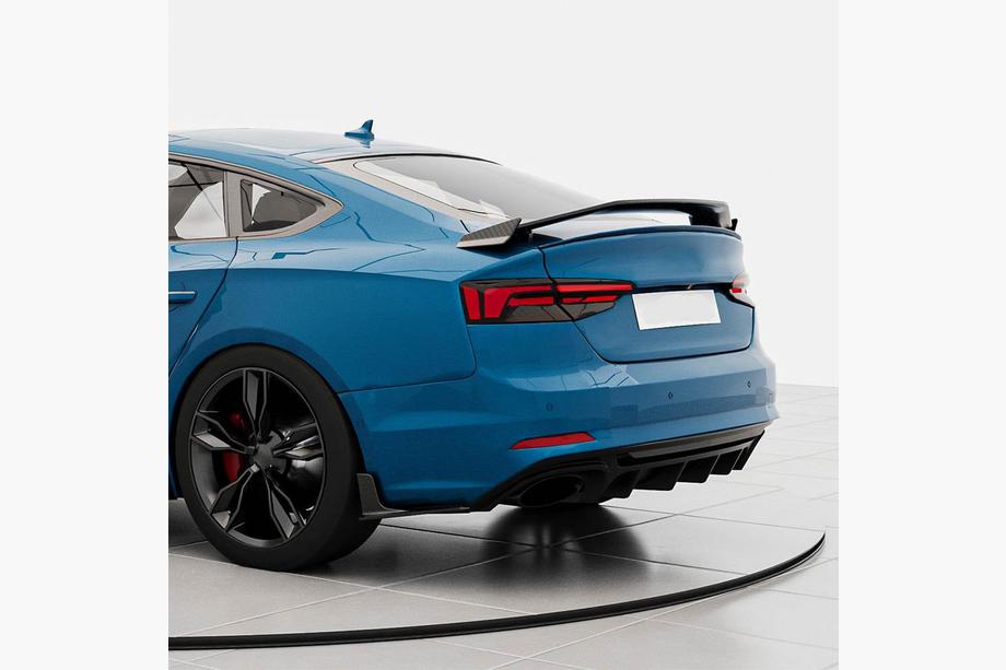 Audi A5 2016–2025 Spojler V1 (za Sportback, karbon) Fotografija 2