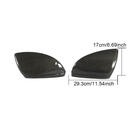 Audi A6 C8 2018–2025 Pokrovi ogledal Replacement Style (Carbon) V2 fotografija 6