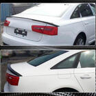 Audi A6 C7 2011–2017 Lip spojler V4 (karbon) fotografija 4