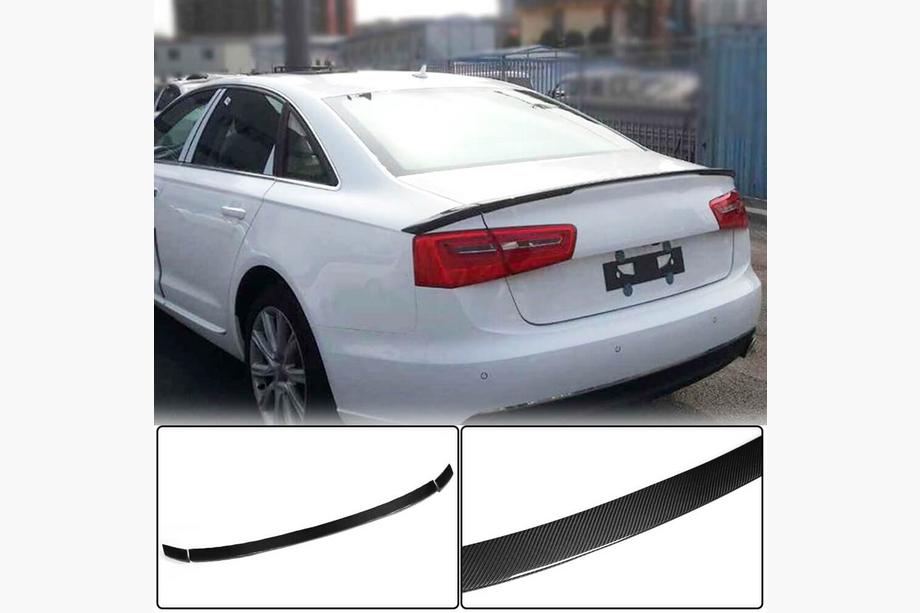 Audi A6 C7 2011–2017 Lip spojler V4 (karbon) Image