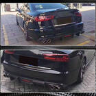 Audi A6 C7 2011–2017 Difuzor zadnjega odbijača karbon (za Base 2014-2018) fotografija 4