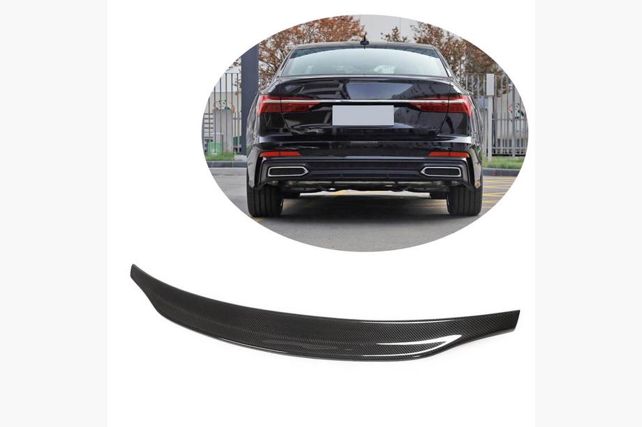 Audi A6 C8 2018–2025 Spojler V4 (za Sedan, karbon) Image
