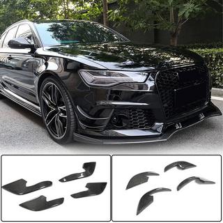 Splitterski nastavki za sprednji odbijač (za RS6, 4 kosi, karbon) fotografija 1