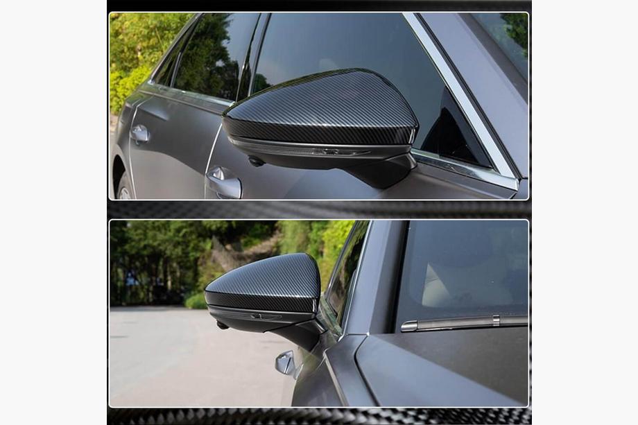 Audi A6 C8 2018–2025 Zamenjava pokrovov ogledal LHD (karbon) V2 Fotografija 3