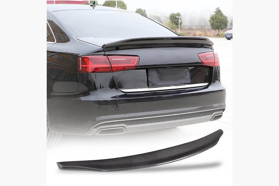 Audi A6 C7 2011–2017 Lip spojler V2 (karbon) Image