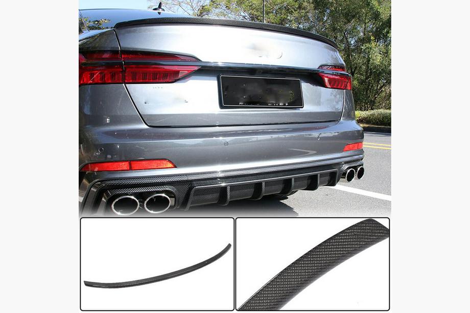Audi A6 C8 2018–2025 Spojler V3 (za Sedan, karbon) Image