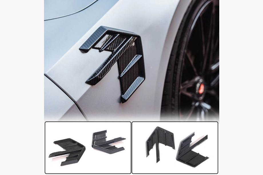 Audi A7 2018– Obloge blatnikov (2018-2022, suhi karbon) Image