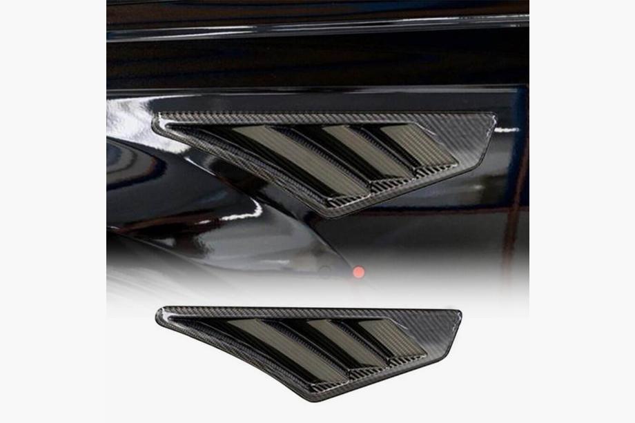Audi Q8 2018– Obloge blatnikov (2019-2022, suhi karbon) Image
