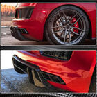 Audi R8 2015– Difuzor zadnjega odbijača V1 (2015-2020, Carbon) fotografija 3