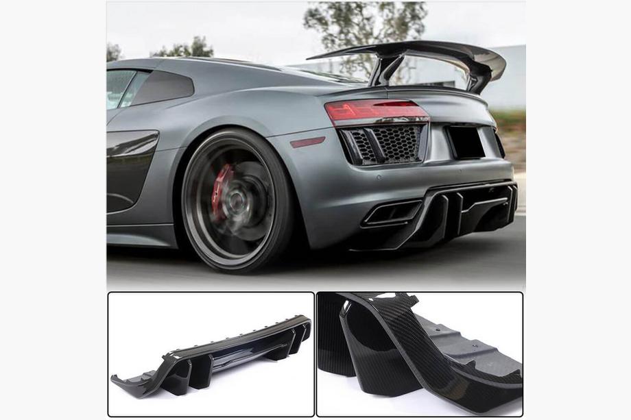 Audi R8 2015– Difuzor zadnjega odbijača V1 (2015-2020, Carbon) Image