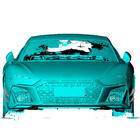 Audi R8 2015– Lip spojler sprednjega odbijača V1 (2023+, karbon) fotografija 3