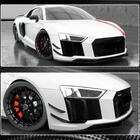 Audi R8 2015– Nastavki za sprednji odbijač V3 (2015-2020, Carbon) fotografija 5