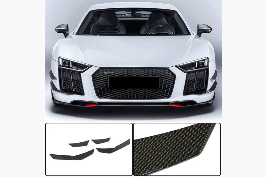 Audi R8 2015– Nastavki za sprednji odbijač V3 (2015-2020, Carbon) Image