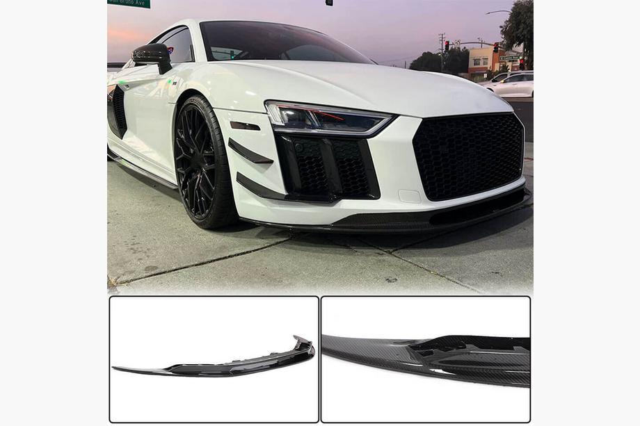 Audi R8 2015– Lip spojler sprednjega odbijača Lip V2 (2015-2020, Karbon) Image