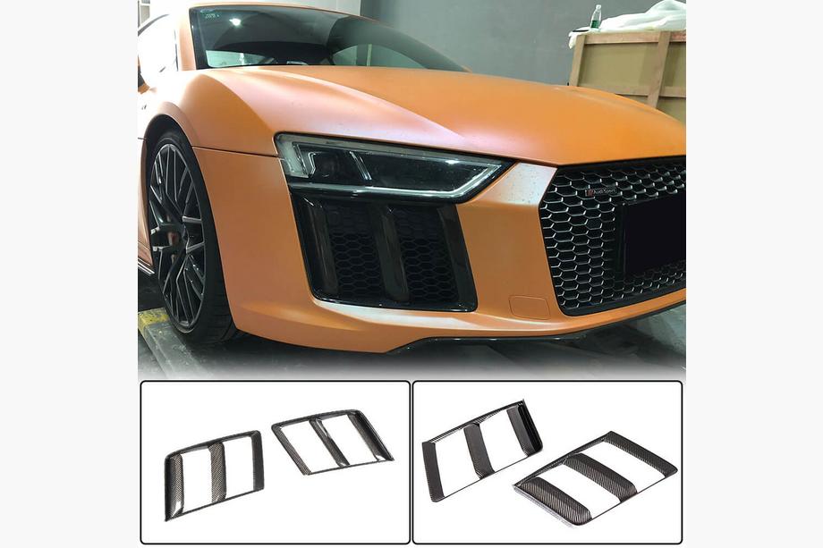 Audi R8 2015– Lip spojler sprednjega odbijača V1 (2015-2020, karbon) Image