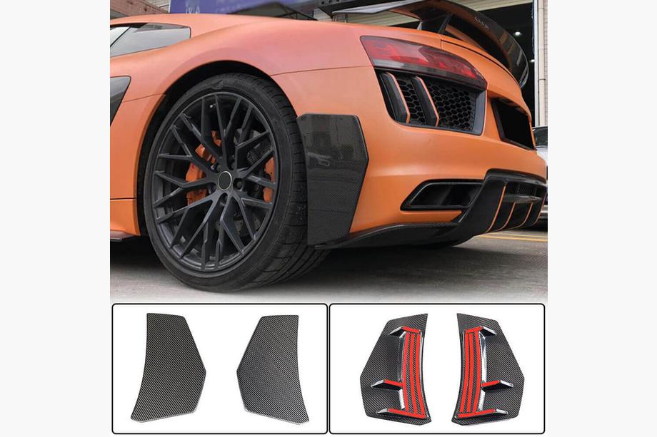 Audi R8 2015– Splitterji zadnjega odbijača V1 (2015-2020, Karbon) Image