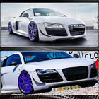 Audi R8 2006–2015 Sprednji odbijačni lip (karbon) fotografija 4