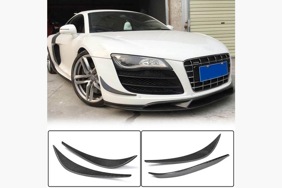Audi R8 2006–2015 Sprednji odbijačni lip (karbon) Image
