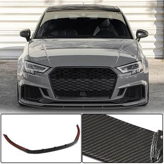Sprednji lip spojler za odbijač V5 (za RS3 Sedan 2017-2020, karbon) Audi A3 2012–2020 fotografija 1