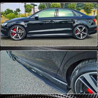 Stranski pragovi (za RS3 Sedan 2017-2019, karbon) fotografija 3