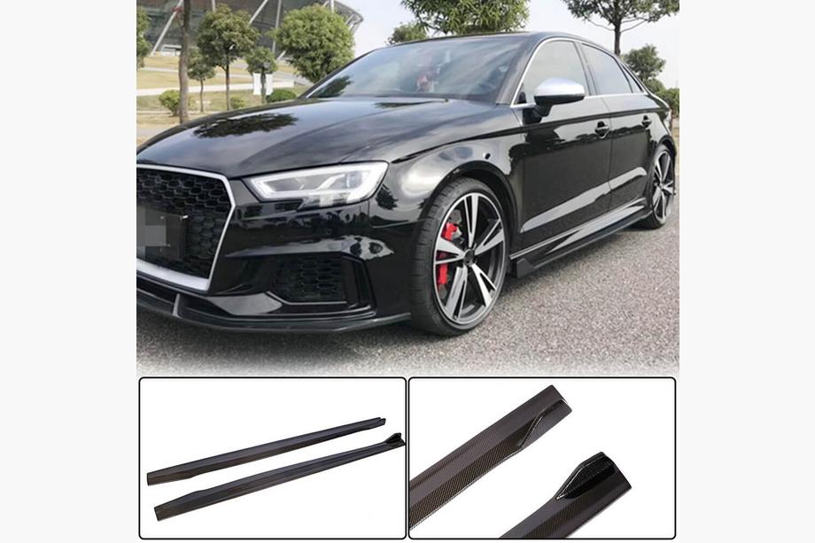 Audi A3 2012–2020 Stranski pragovi (za RS3 Sedan 2017-2019, karbon) Image