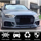 Audi A3 2012–2020 Lip spojler sprednjega odbijača V3 (za RS3 Sedan 2017-2020, karbon) fotografija 2
