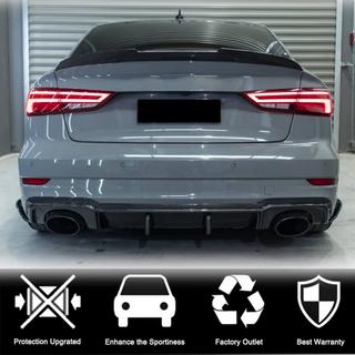Difuzor zadnjega odbijača V1 (za RS3 Sedan 2017-2019, karbon) Audi A3 2012–2020 fotografija 3