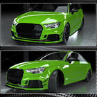 Audi A3 2012–2020 Lip spojler za sprednji odbijač V1 (za RS3 Sedan 2017-2020, karbon) fotografija 5