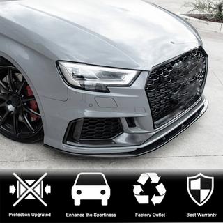 Lip spojler za sprednji odbijač V1 (za RS3 Sedan 2017-2020, karbon) Audi A3 2012–2020 fotografija 3